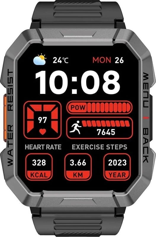 Cмарт-часы Blackview W60 Black (6931548317715)