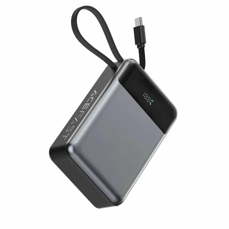 Универсальная мобильная батарея Acefast M21 20000mAh 65W Black/Gray (6974316283898)