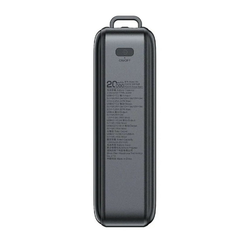 Универсальная мобильная батарея Acefast M14 20000mAh 22.5W Black (6974316283966)