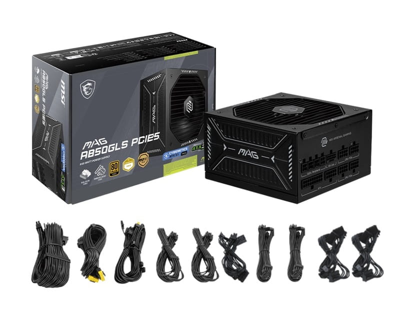 Блок живлення MSI MAG A850GLS PCIE5 850W