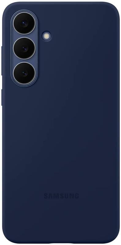 Чeхол-накладка Samsung Silicone Case для Samsung Galaxy S25 FE S731 Dark Blue (EF-PS731CNEGWW)