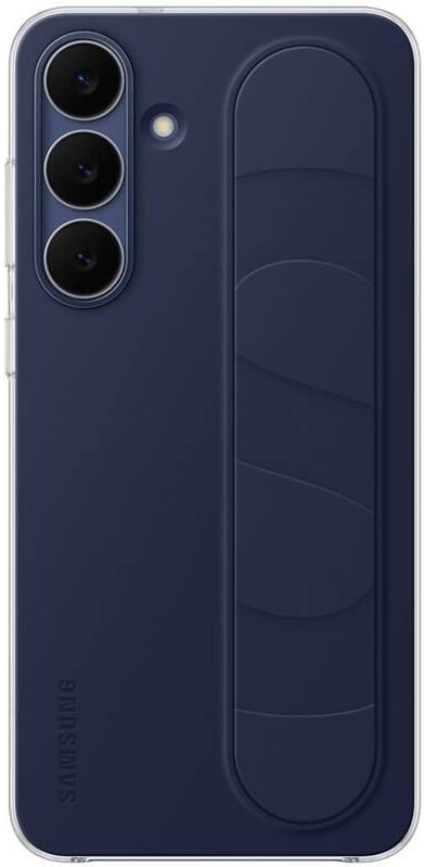 Чохол-накладка Samsung Standing Grip Case для Samsung Galaxy S25 FE S731 Dark Blue (EF-GS731CNEGWW)