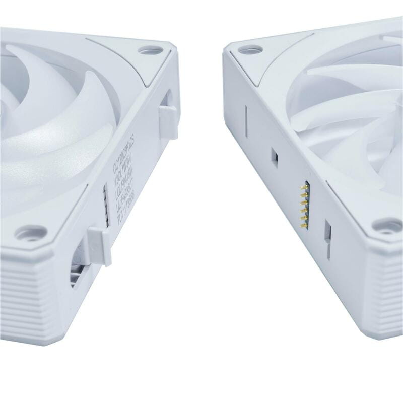 Вентилятор Lian Li Uni Fan CL Wireless 120-3 Reverse Blade White (G99.12RCL1W3W.00)