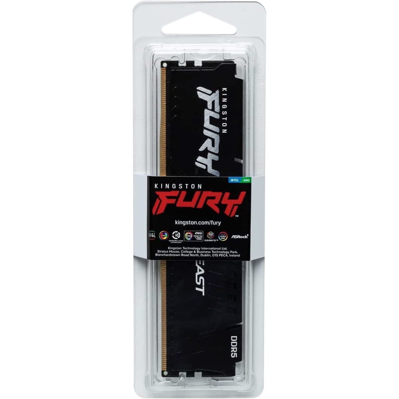 Модуль памяти DDR5 64GB/5600 Kingston Fury Beast Black (KF556C40BB-64)