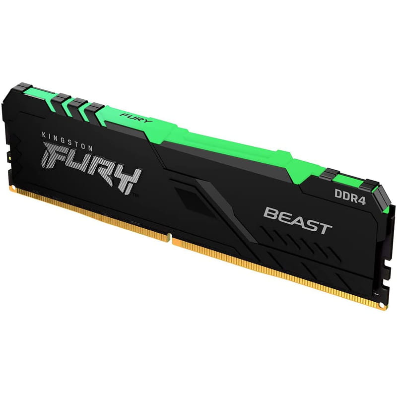 Модуль памяти DDR4 32GB/3600 Kingston Fury Beast RGB Black (KF436C18BB2A/32)