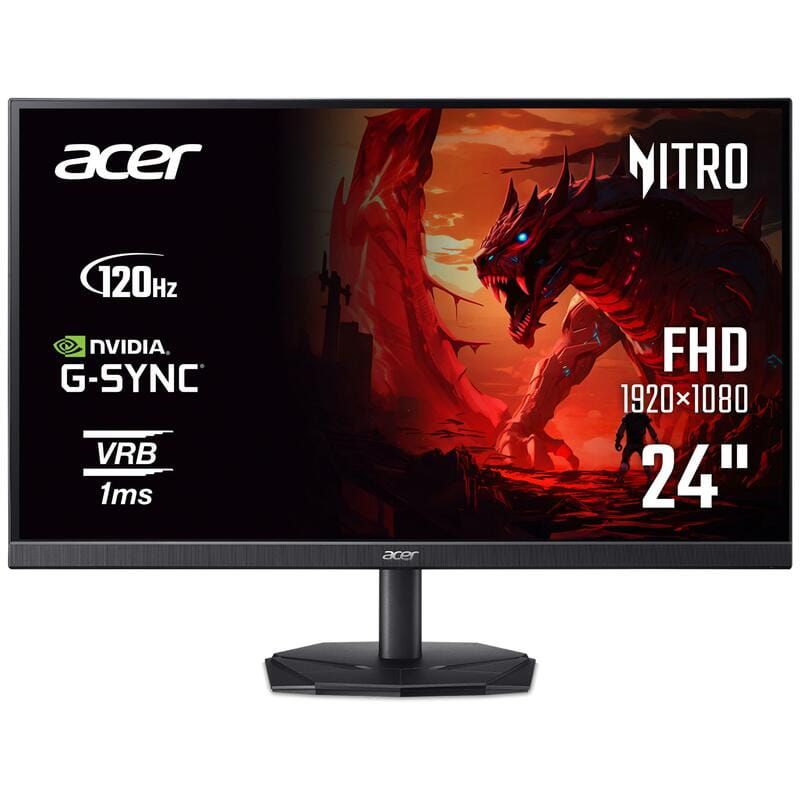 Монитор Acer 23.8" KG242YGbmix (UM.QX2EE.G11) IPS Black 120Hz