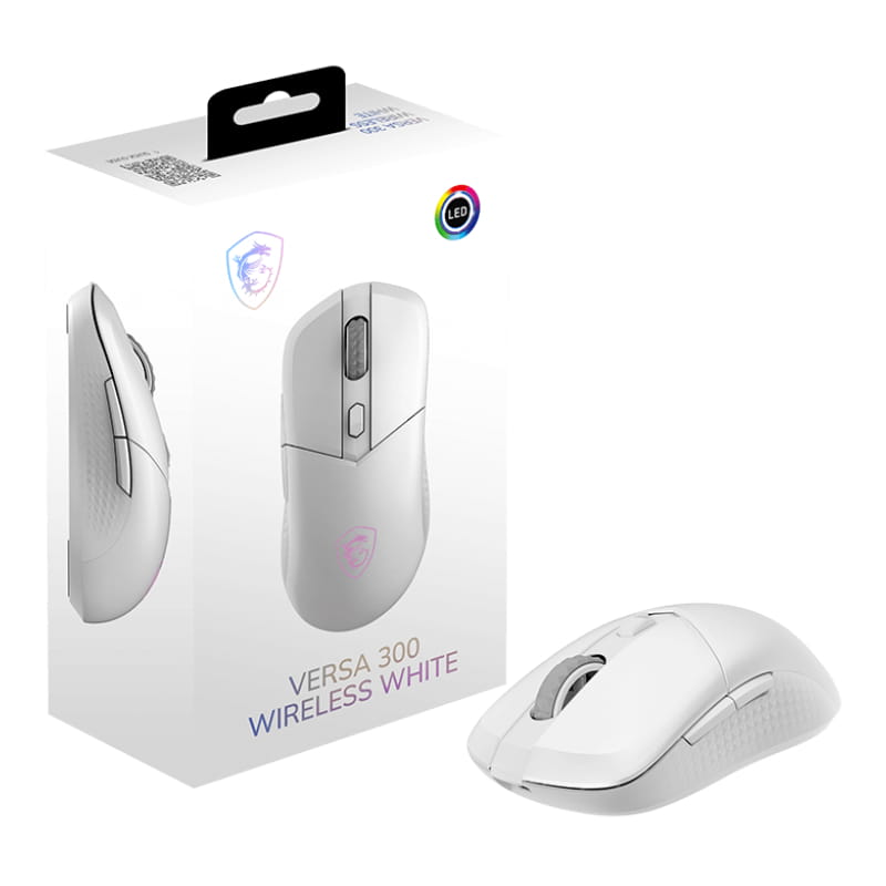 Мышь беспроводная MSI Versa 300 Wireless White (S12-4301440-CLA)
