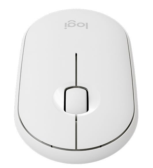 Мышь беспроводная Logitech Pebble M350 (910-005716) White USB
