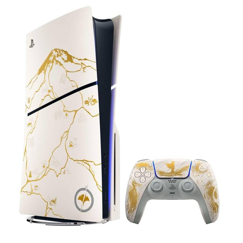 Игровая приставка Sony PlayStation 5 Slim Blu-ray (Ghost of Yotei Limited Edition) (1000048368)