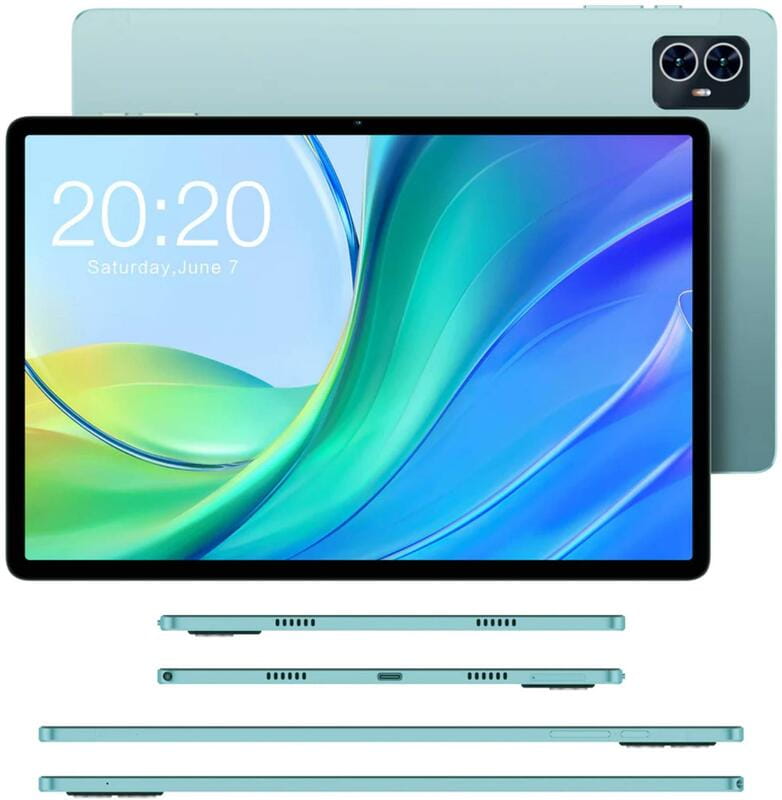 Планшет Teclast M50 8/128GB 4G Dual Sim Aqua Blue (M5H5CS/TL-112841) з чохлом та стілусом