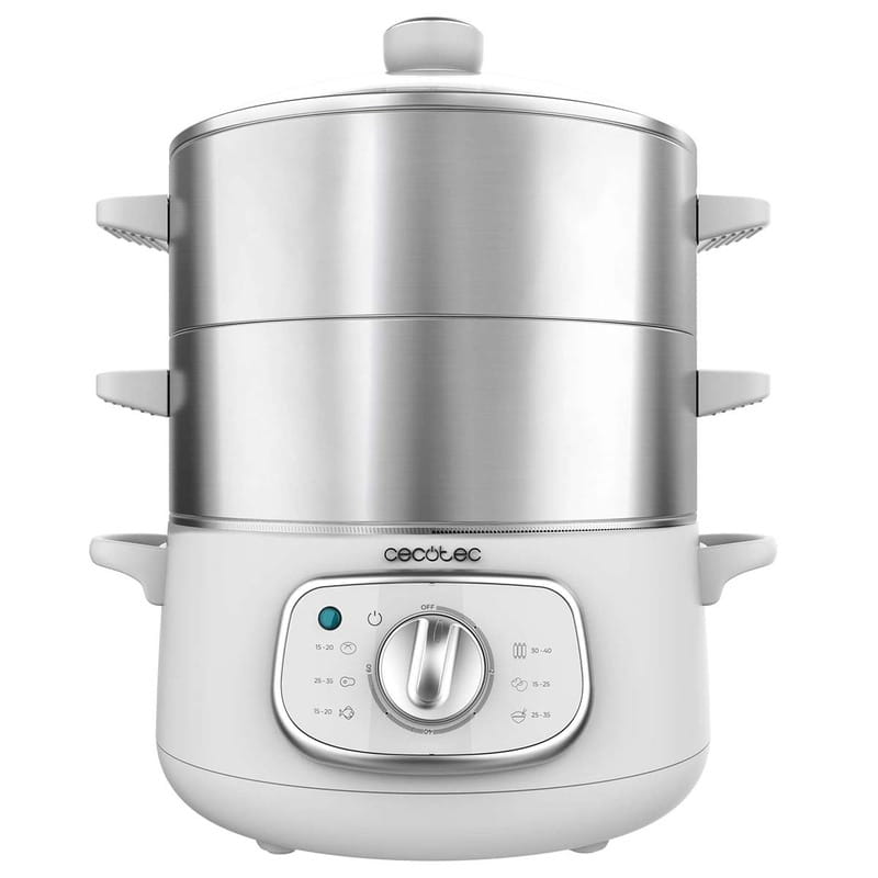 Пароварка Cecotec Vapovita SteelPot White (A01_EU01_100630)