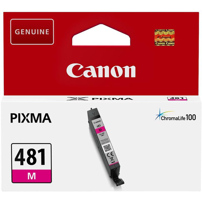 Картридж CANON (CLI-481) PIXMA TS6140/8140/9140/TR8540/7540 (2099C001) Magenta