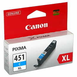 Картридж CANON (CLI-451XL) iP7240/MG5240/MG5540/MG6340/MG6440/MG7140/MX924 (6473B001) Cyan