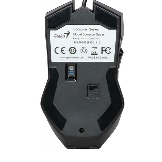 Мышь Genius Scorpion Spear Black (31040002400)