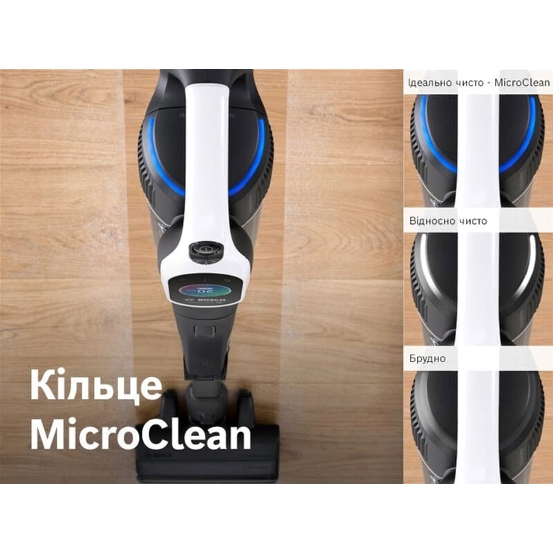 Акумуляторний пилосос Bosch Unlimited 10 (BCS1041WAC)