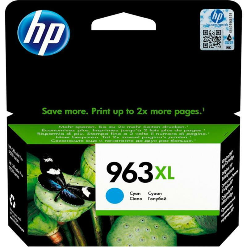 Картридж HP 963XL OJPro 9010/9013/9020/902 (3JA27AE) Cyan