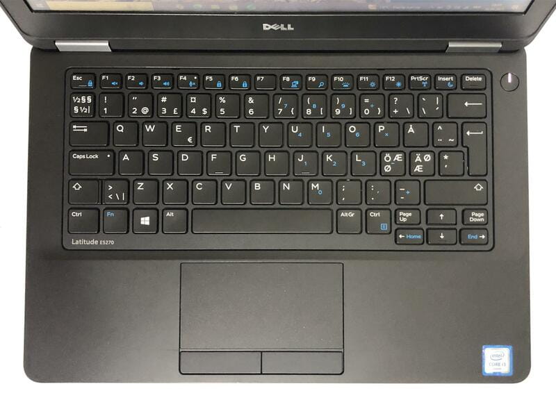 Ноутбук Dell Latitude E5270 / 12.5" (1366x768) / i3-6100U / 8GB / 128GB SSD / Win10Pro / Backlight - Б/у