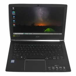 Ноутбук Acer Aspire S5-371 / 13.3" FullHD IPS / i3-7100U / 4GB / 128GB SSD / Win10 / Backlight / сканер відбитка - Б/у