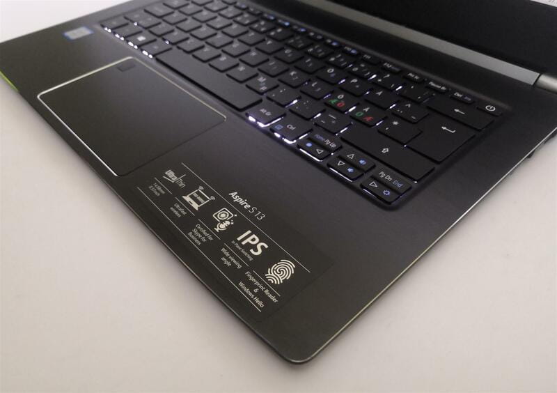 Ноутбук Acer Aspire S5-371 / 13.3" FullHD IPS / i3-7100U / 4GB / 128GB SSD / Win10 / Backlight / сканер відбитка - Б/у