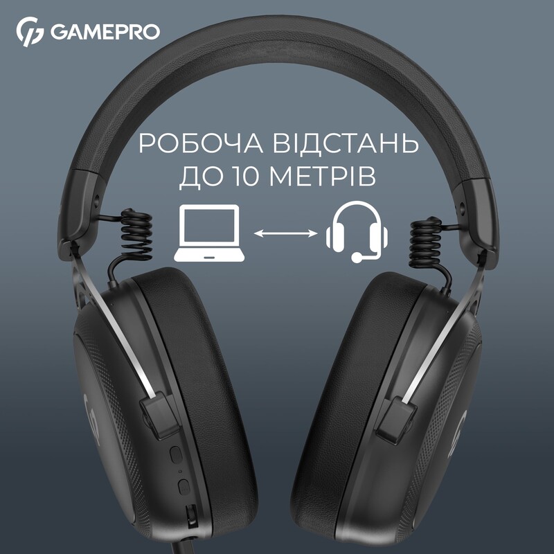 Гарнитура GamePro Asgard Skald Black (HSW160B)
