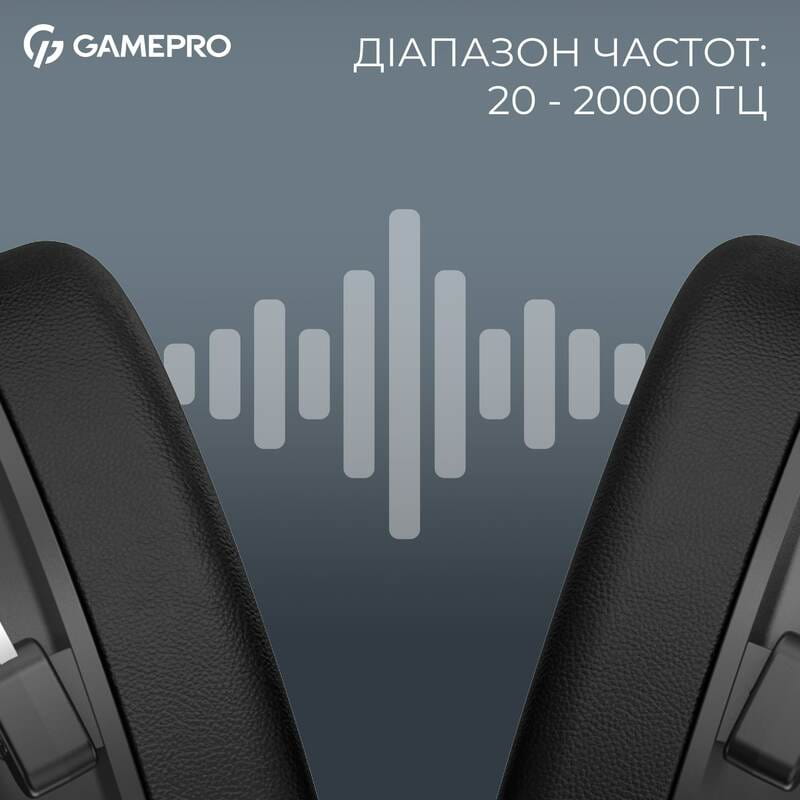 Гарнітура GamePro Asgard Skald Black (HSW160B)