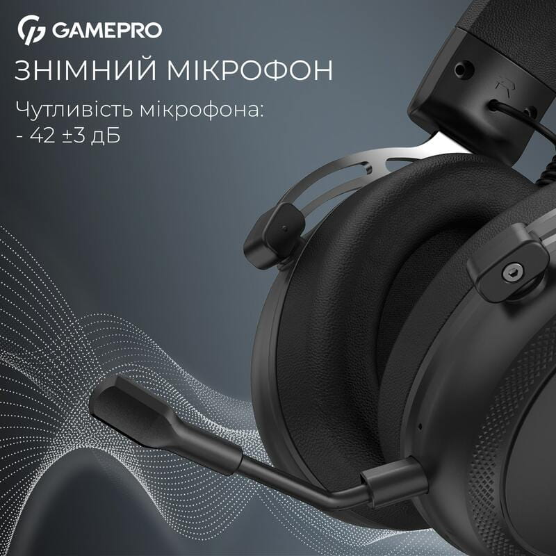 Гарнітура GamePro Asgard Skald Black (HSW160B)