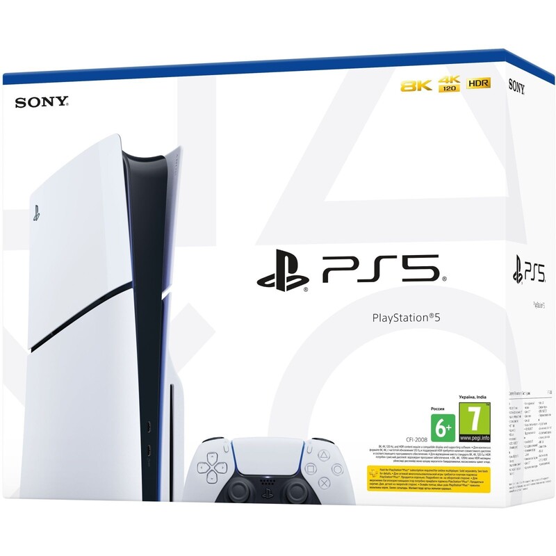 Игровая приставка Sony PlayStation 5 Slim Blu-ray (1000049734)