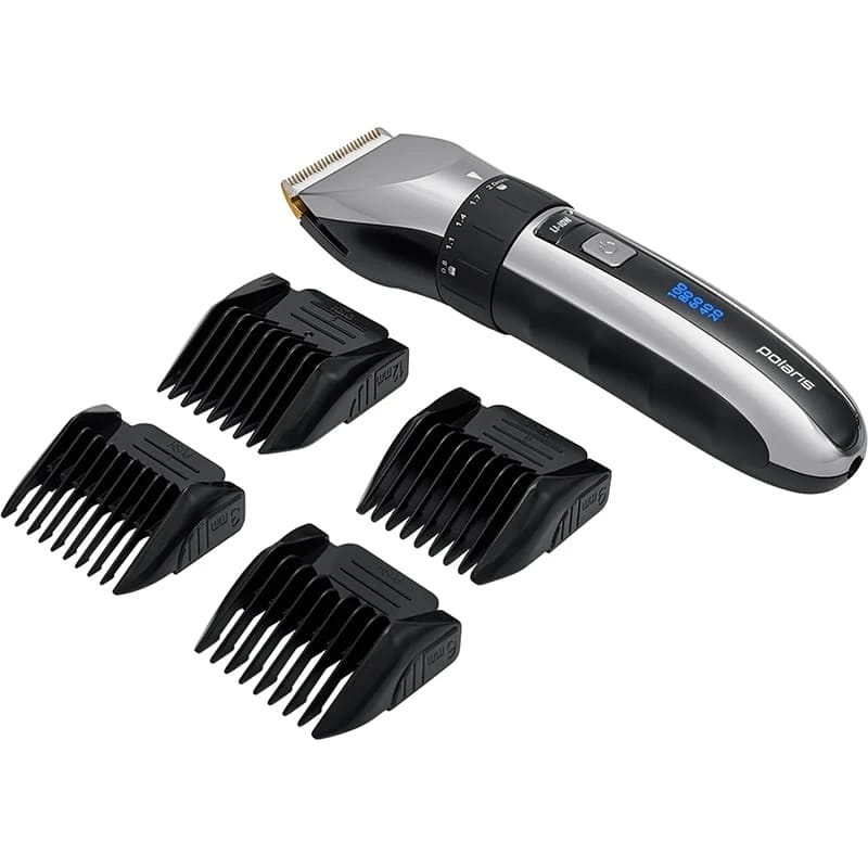 Купить Машинка для стрижки Polaris PHC 4111 Black/Chrome Машинка для стрижки Polaris PHC 4111 Black/Chrome