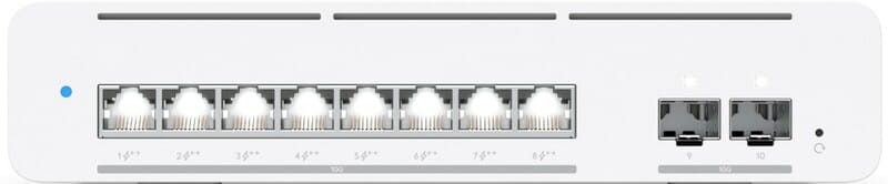 Коммутатор Ubiquiti UniFi Pro XG 8 PoE (USW-PRO-XG-8-POE)