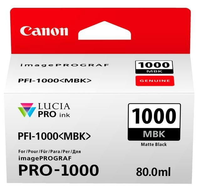 Картридж Canon (PFI-1000MBk) Pixma Pro 1000 (0545C001) Matte Black