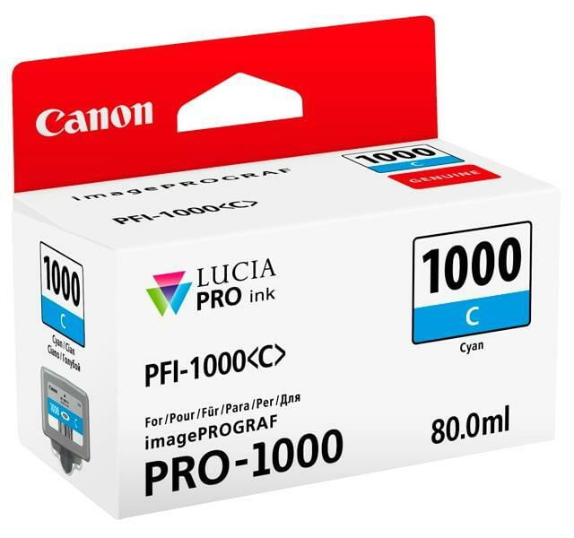 Картридж Canon (PFI-1000C) Pixma Pro 1000 (0547C001) Cyan