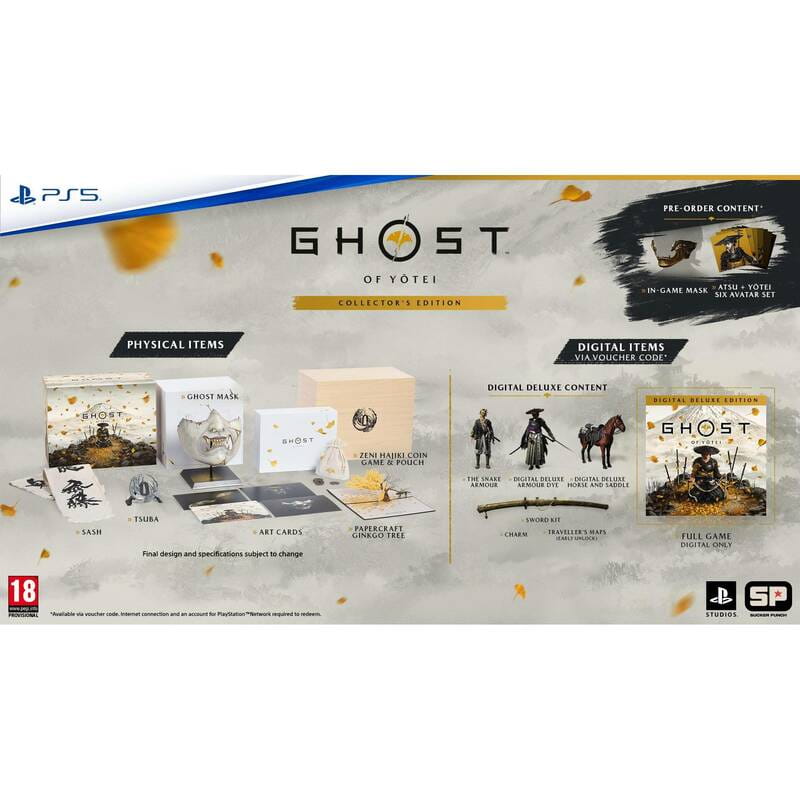 Игра Ghost of Yotei Collectors Edition для PlayStation 5, Blu-ray (1000048818)