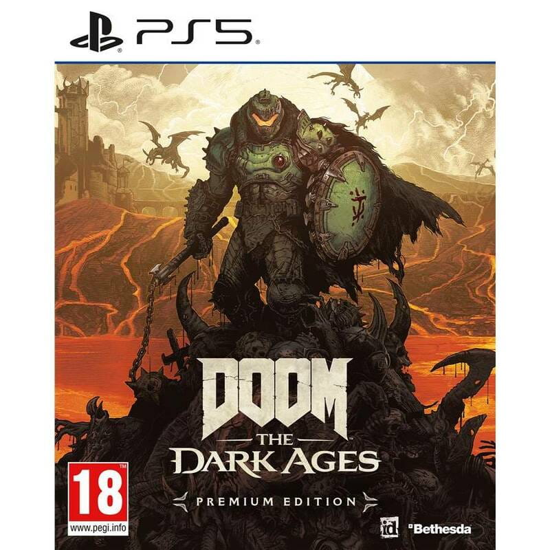 Игра Doom The Dark Ages Premium Edition для PlayStation 5, Blu-ray (1159233)