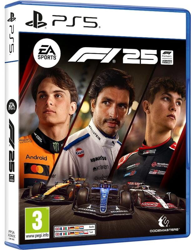 Игра EA Sports F1 25 для PlayStation 5, Blu-ray (5030937125380)