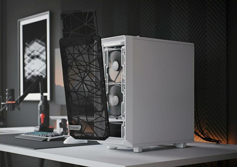 Корпус Fractal Design Meshify 2 Compact White TG Clear Tint (FD-C-MES2C-05)