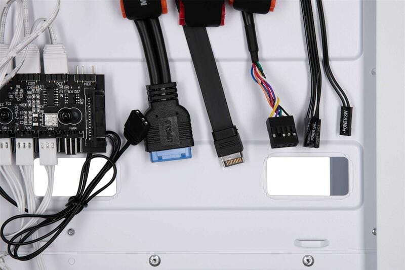 Корпус 2E Gaming Hexagon White (2E-G338W)