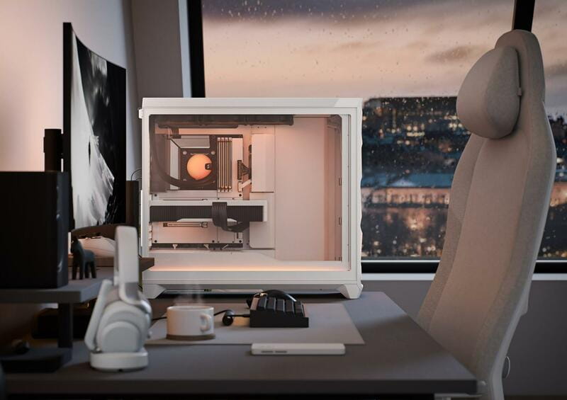 Корпус Fractal Design Meshify 3 XL Ambience Pro RGB White TG Clear Tint (FD-C-MES3X-05)