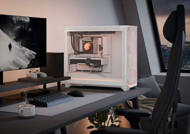 Корпус Fractal Design Meshify 3 XL Ambience Pro RGB White TG Clear Tint (FD-C-MES3X-05)