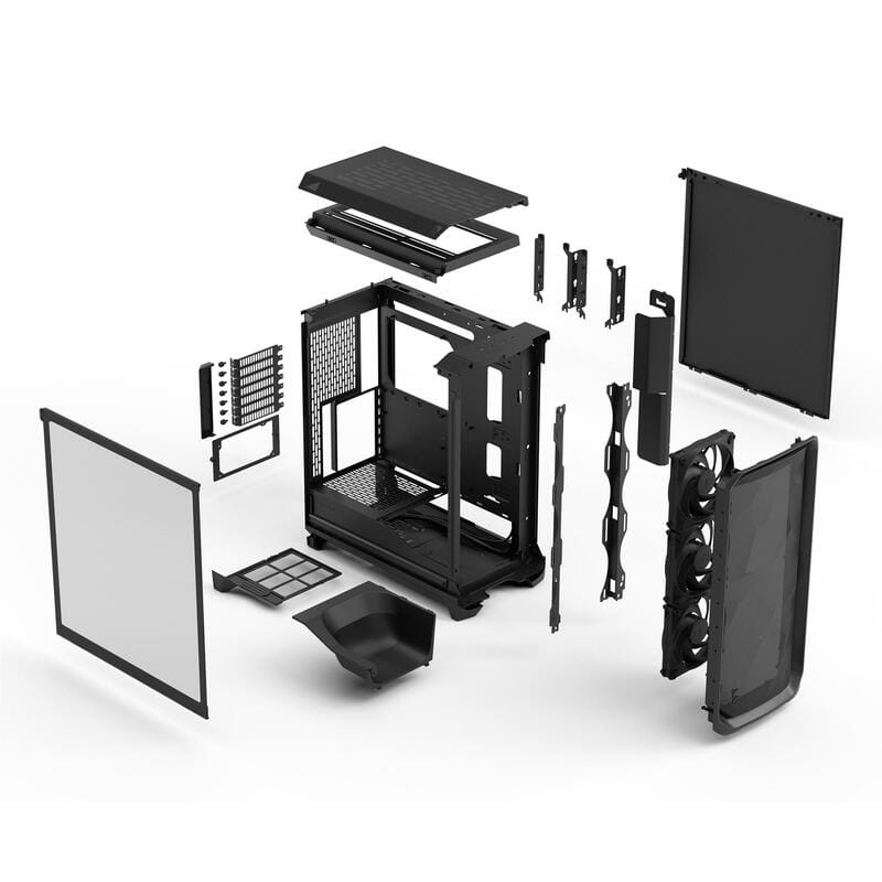 Купити Корпус Fractal Design Meshify 3 Black TG Light Tint (FD-C-MES3A-02) Корпус Fractal Design Meshify 3 Black TG Light Tint (FD-C-MES3A-02)