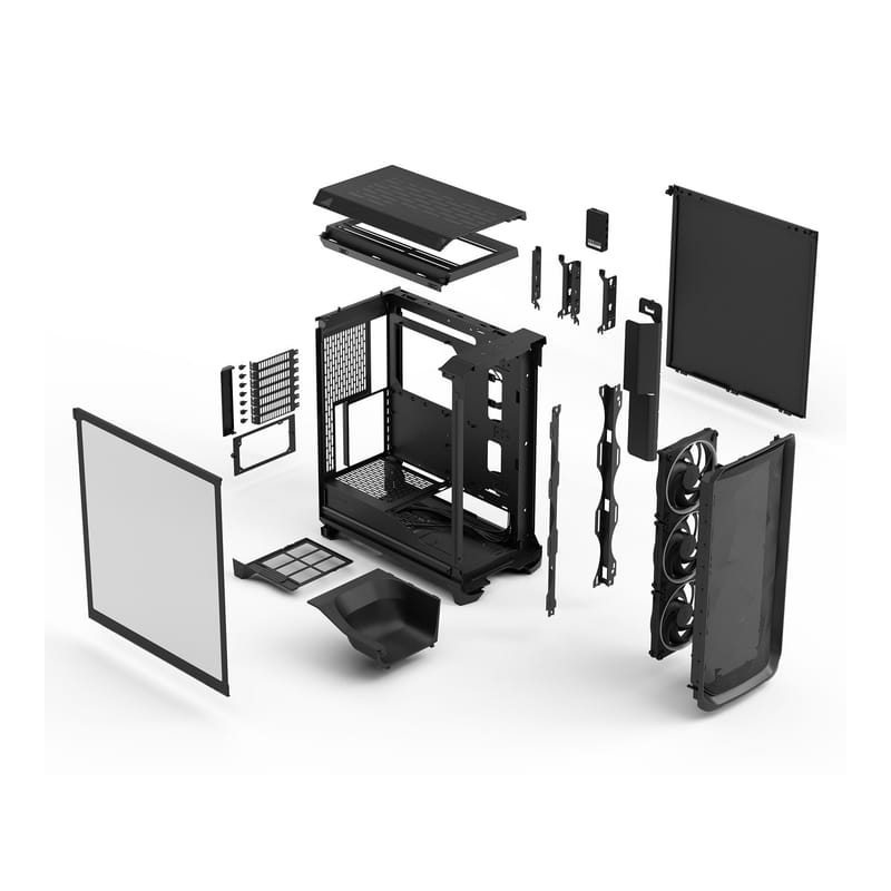 Купити Корпус Fractal Design Meshify 3 Ambience Pro RGB Black TG Light Tint (FD-C-MES3A-03) Корпус Fractal Design Meshify 3 Ambience Pro RGB Black TG Light Tint (FD-C-MES3A-03)