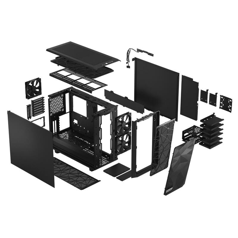 Купити Корпус Fractal Design Meshify 2 Black Solid (FD-C-MES2A-01) Корпус Fractal Design Meshify 2 Black Solid (FD-C-MES2A-01)