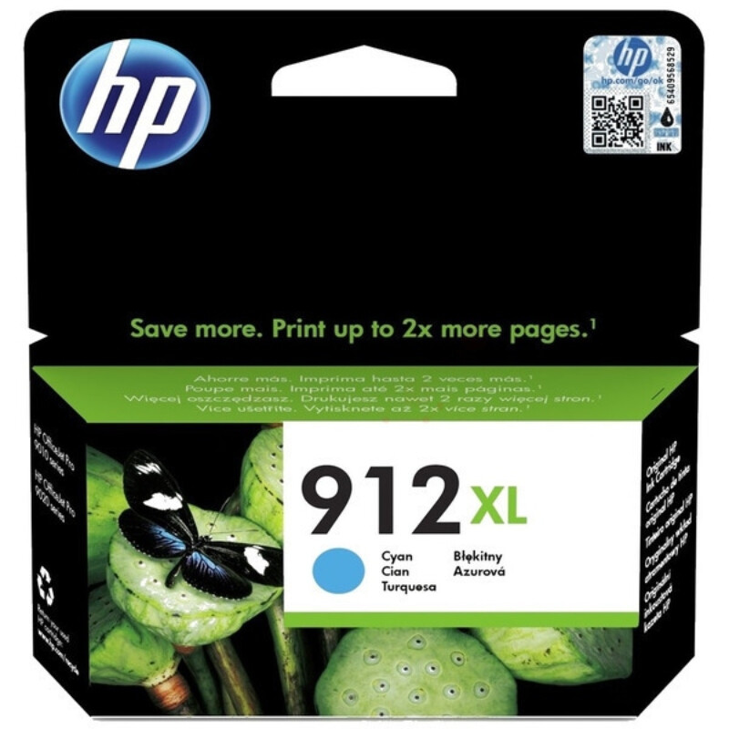 Картридж HP 912XL OJ 8014/8015/8022/8023/8024/8025 (3YL81AE) Cyan