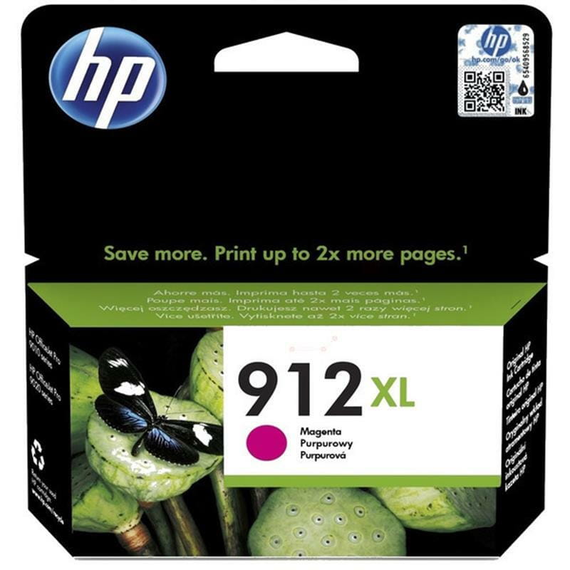 Картридж HP 912XL OJ 8014/8015/8022/8023/8024/8025 (3YL82AE) Magenta