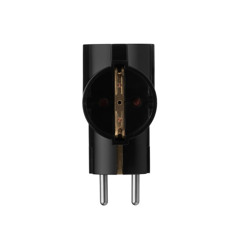 Сетевой адаптер 2E 3xТип F, 16A, черный (2E-AD0103BK)
