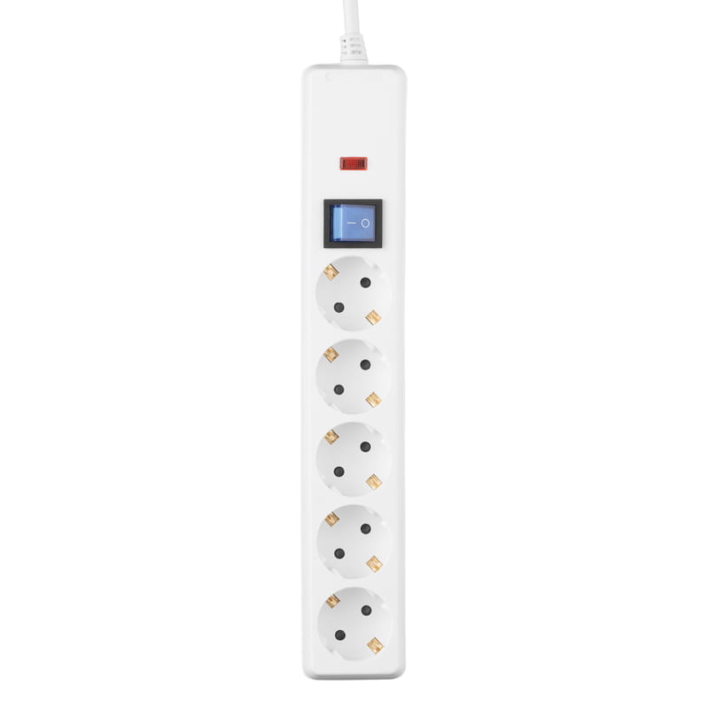 Мережевий фільтр 2E 5хSchuko, 3 м (2E-SP515OSM3WH)