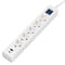 Фото - Сетевой фильтр 2E 5хSchuko, 1 х USB, 1 x USB-C, 3 м (2E-SP515M3USBWH) | click.ua