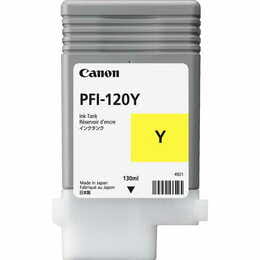 Картридж CANON (PFI-120Y) iPF200/205/300/305, Yellow (2888C001)