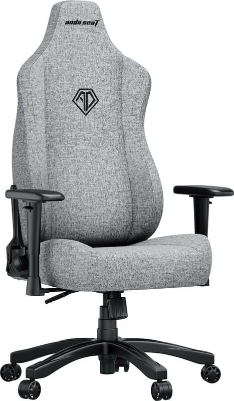 Крісло для геймерів Anda Seat Novis Size L Gray Fabric (AD23-L-01-G-F)