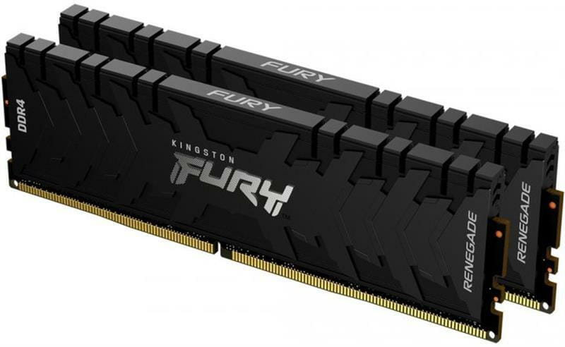 Модуль пам'ятi DDR4 2x8GB/3200 Kingston Fury Renegade Black (KF432C16RBK2/16)
