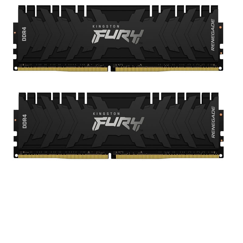 Модуль пам`ятi DDR4 2x8GB/3200 Kingston Fury Renegade Black (KF432C16RBK2/16)